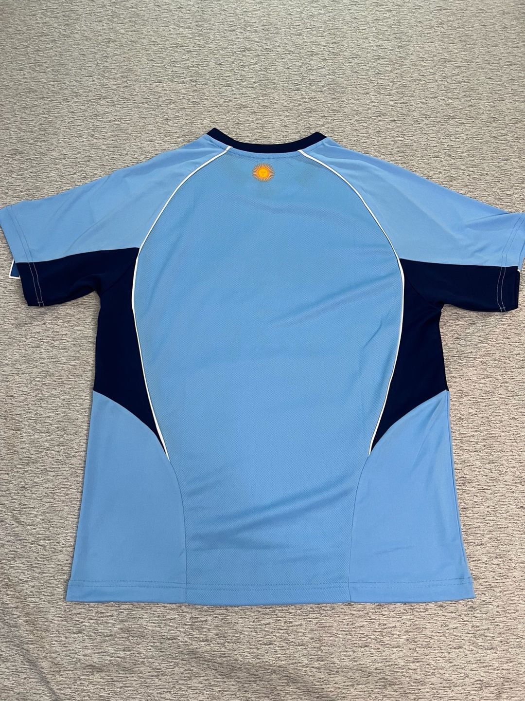 AFA Argentina Soccer Jersey Men’s Large L Light Blue Navy Official Product NWT 3