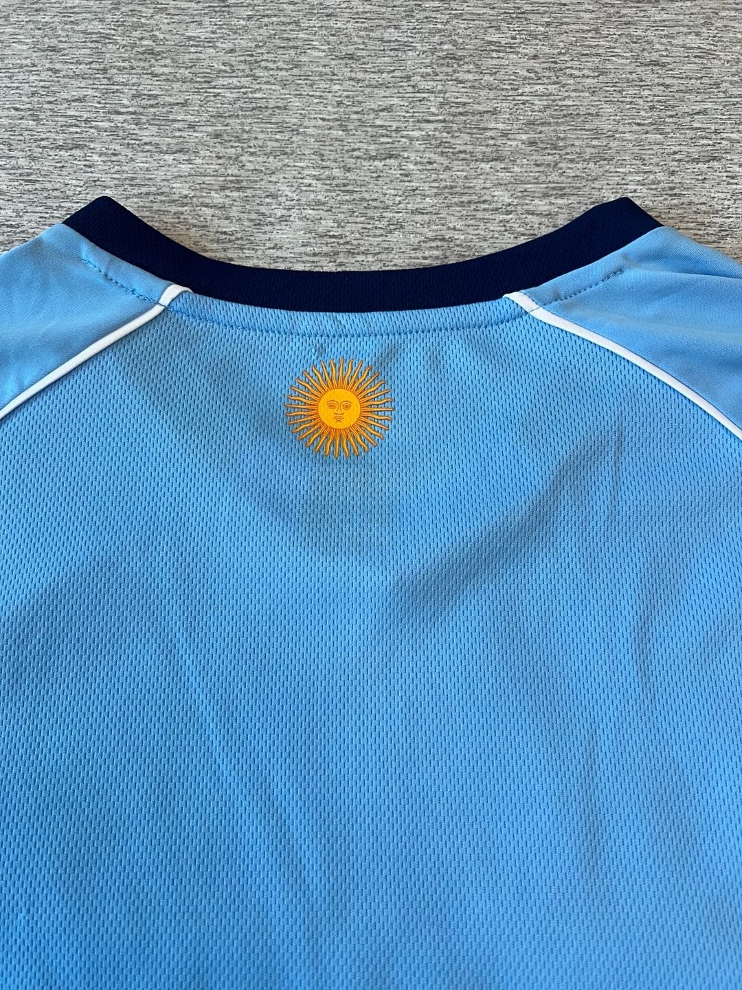 AFA Argentina Soccer Jersey Men’s Large L Light Blue Navy Official Product NWT 5