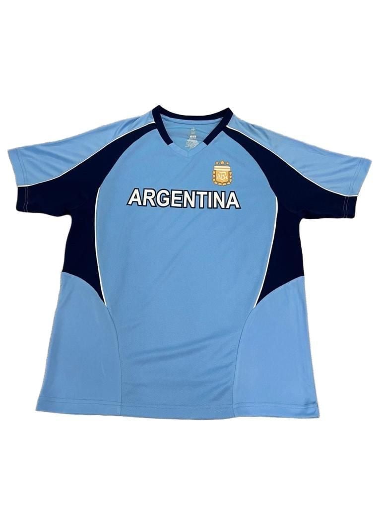 AFA Argentina Soccer Jersey Men’s Large L Light Blue Navy Official Product NWT 2