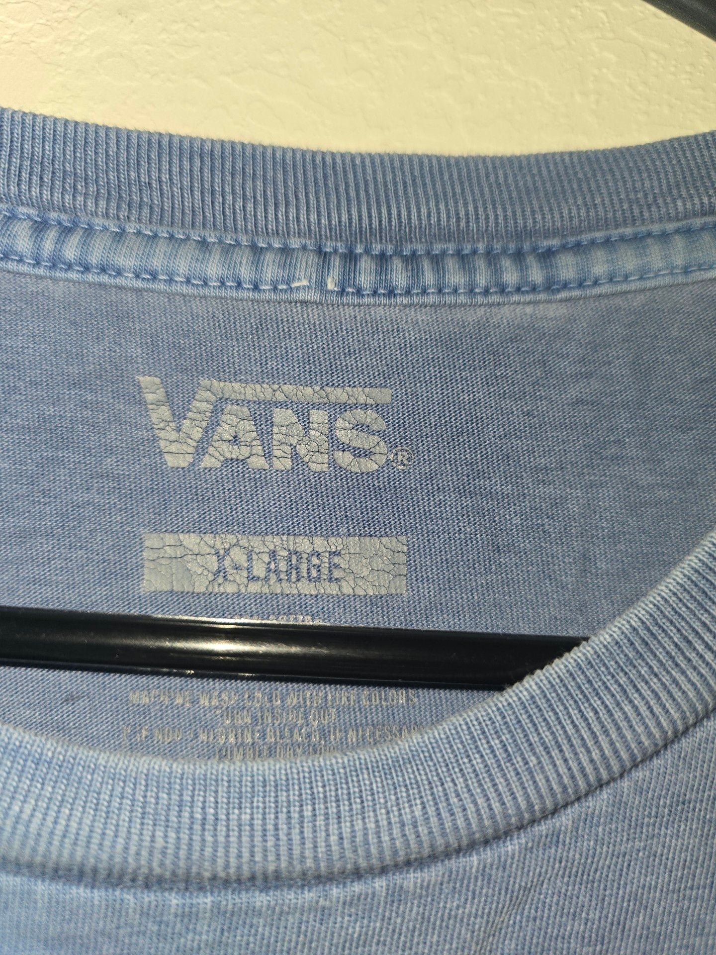 Vans Off The Wall Scorpion Graphic T-Shirt X-Large Blue 3