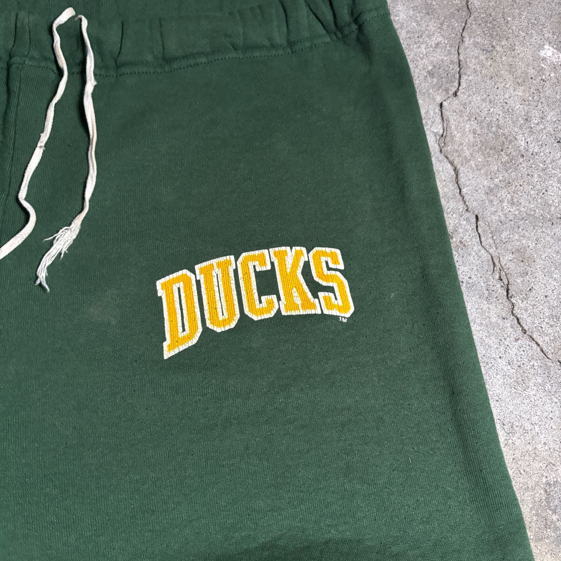 Vintage 90s Russel athletic Oregon Ducks Sweatpants Green 3