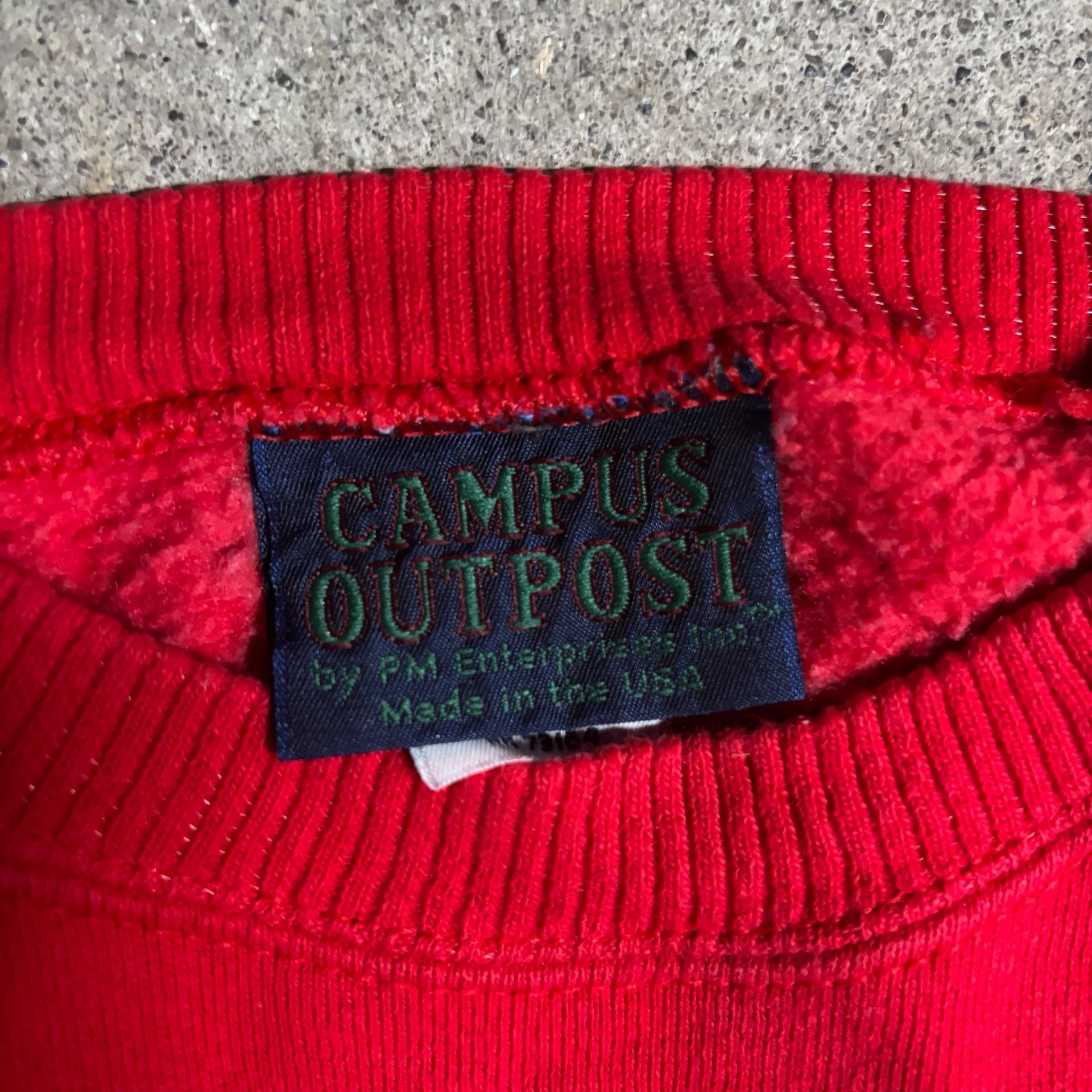 Rare vintage Campus Outpost Ohio State Buckeyes 1997 Rose Bowl Sweatshirt Red L 8