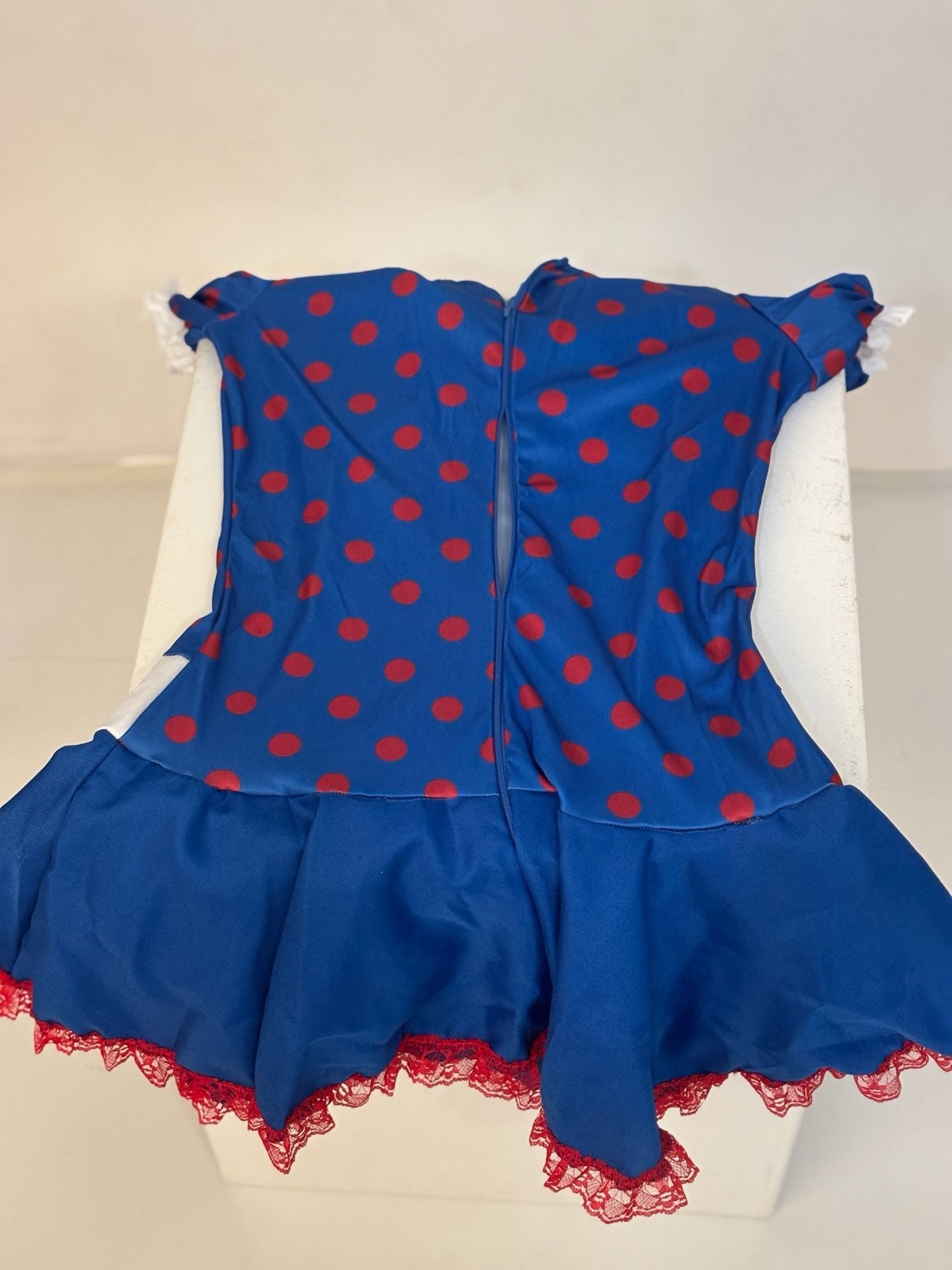 Leg Avenue Darling Rag Doll Costume M zipper needs repair see pic* 5