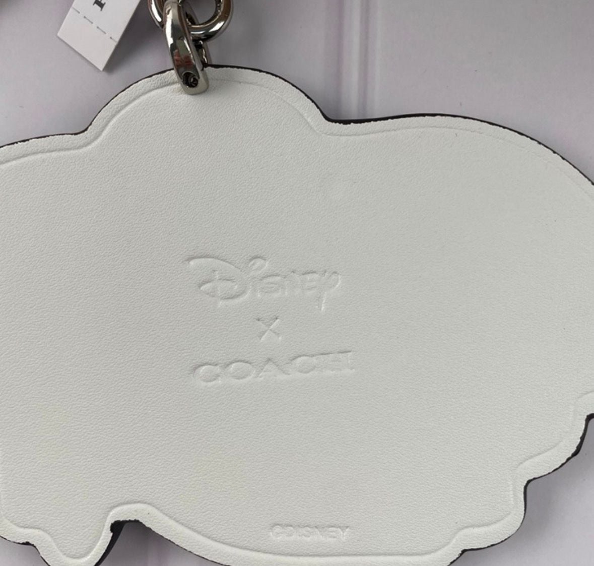 Coach x Disney Dumbo Leather Bag Charm Key Ring New 6