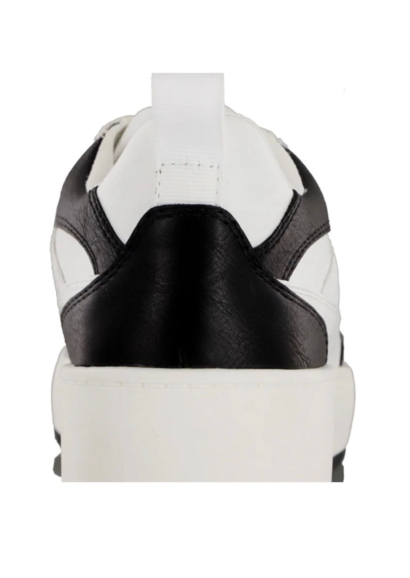 MIA Boutique & Design Sneakers Black and White Leather 5
