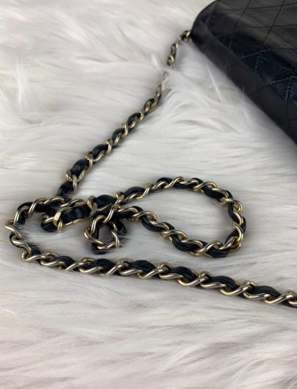 Chanel Quilted Leather Flap Bag Black 8