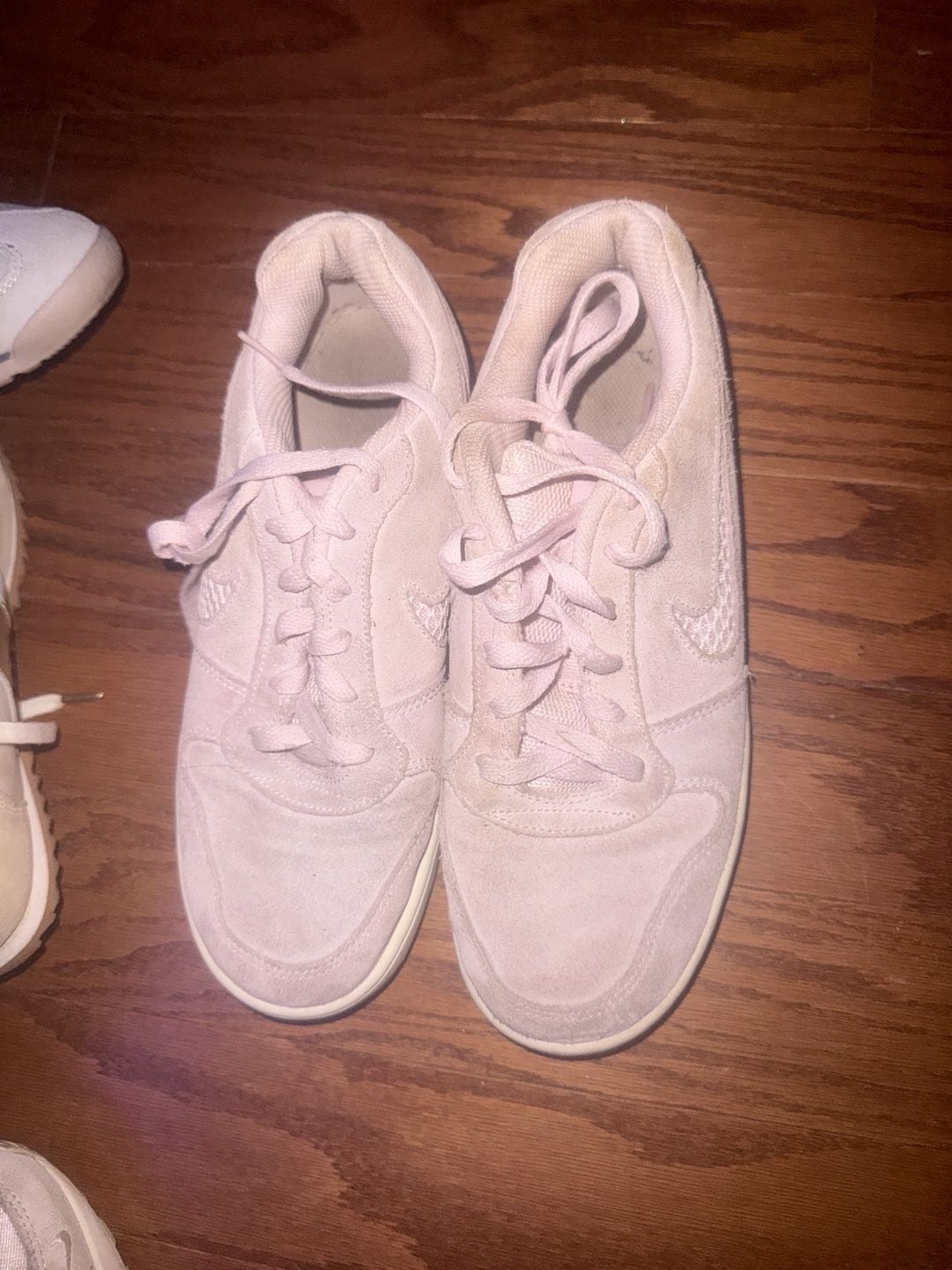 Nike Pink Suede Sneakers Size 7 2