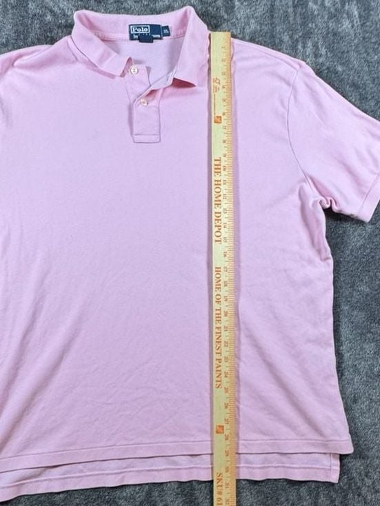 Polo by Ralph Lauren Polo Shirt Mens Size XL Pink Cotton 8