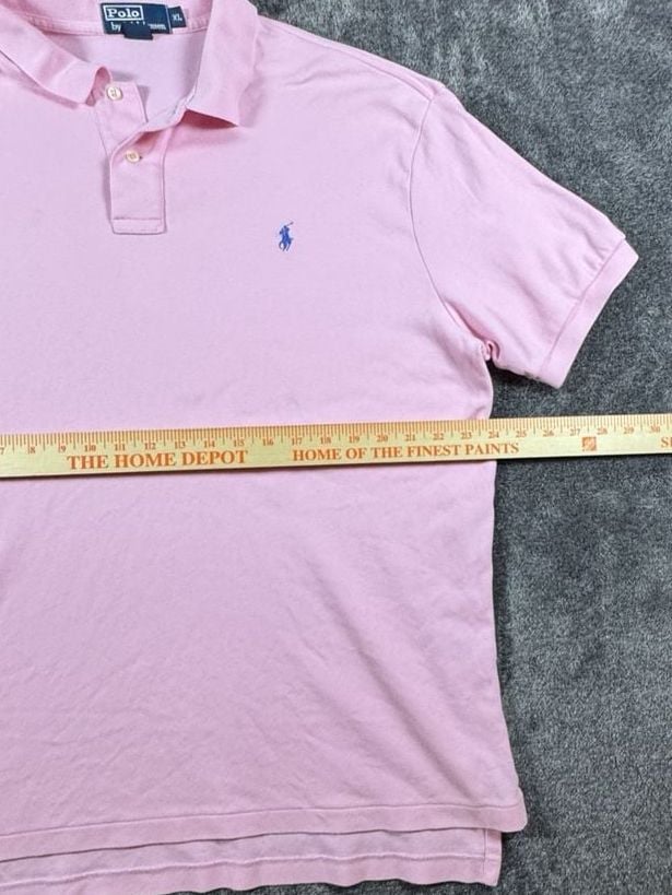 Polo by Ralph Lauren Polo Shirt Mens Size XL Pink Cotton 9