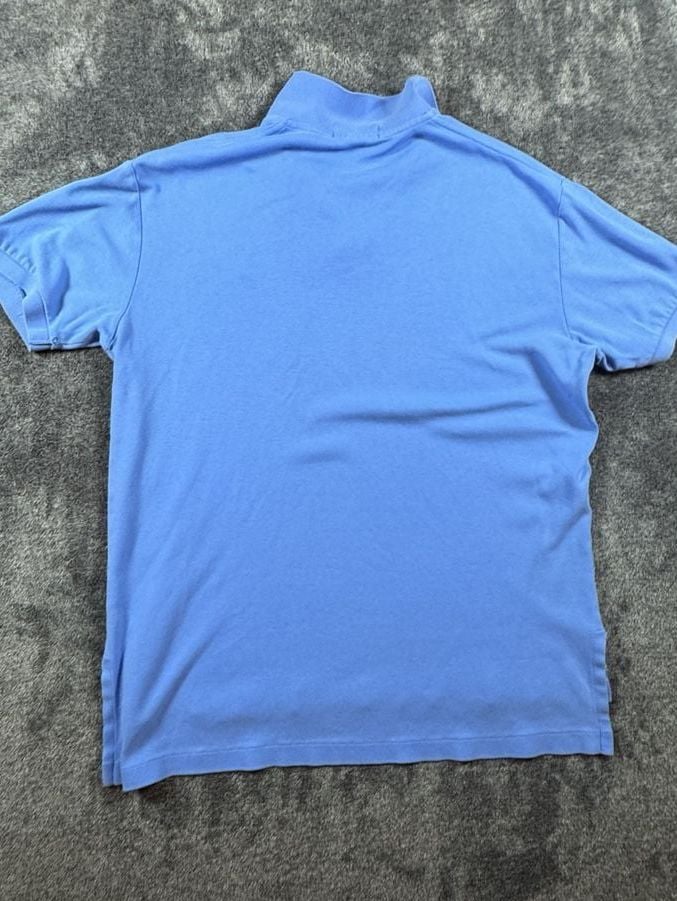 Polo by Ralph Lauren Polo Shirt Size M Blue Cotton Short Sleeve 6