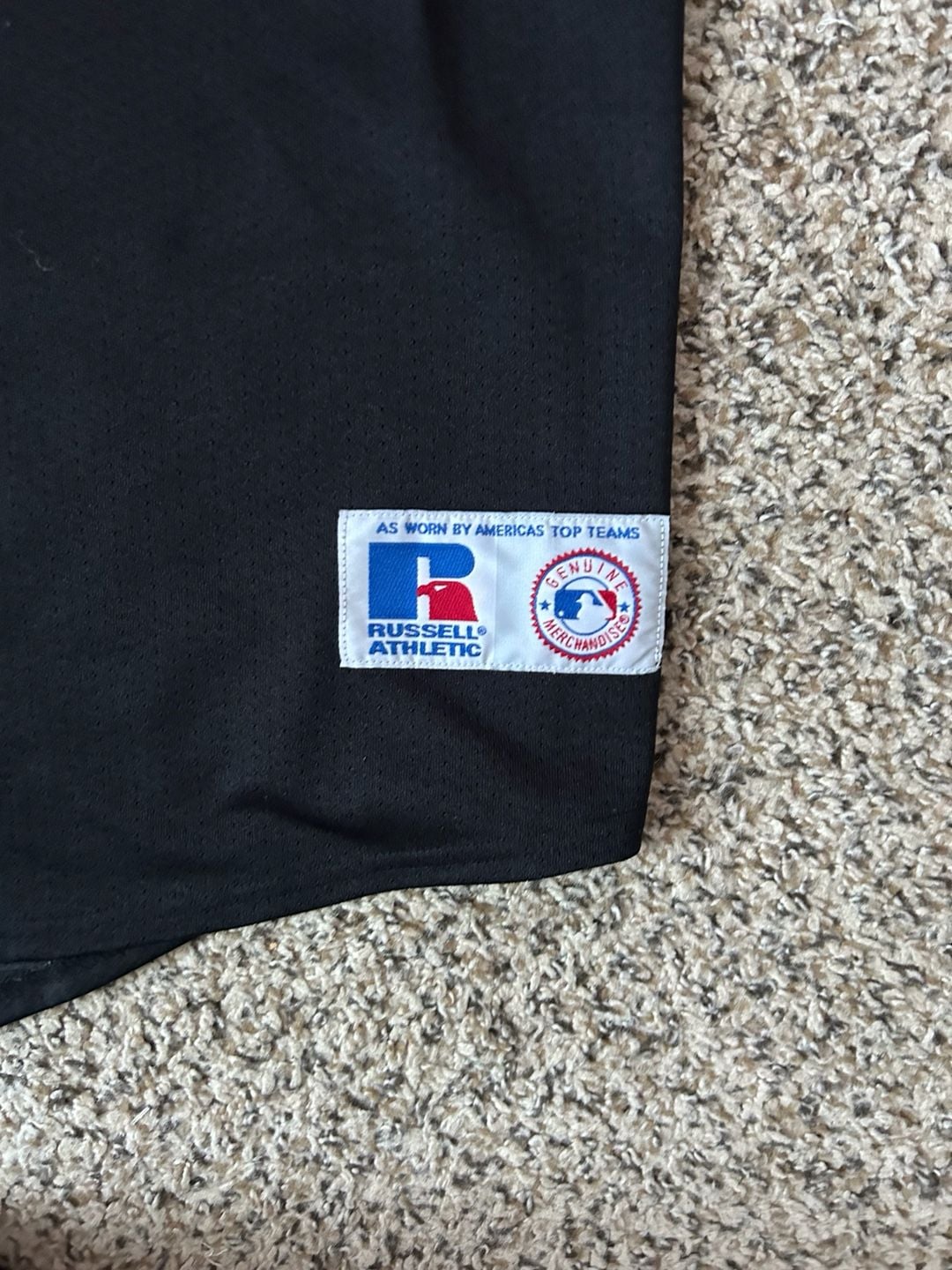 Russell Athletic Colorado Rockies MLB Jersey Size XXL Black 3