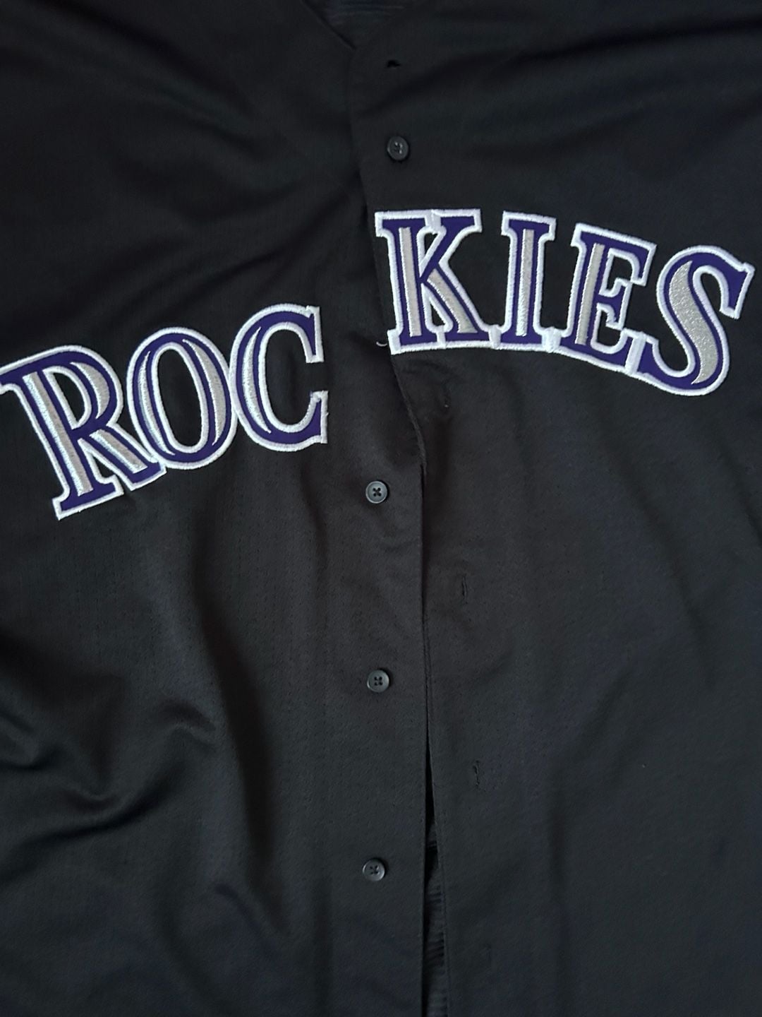 Russell Athletic Colorado Rockies MLB Jersey Size XXL Black 4