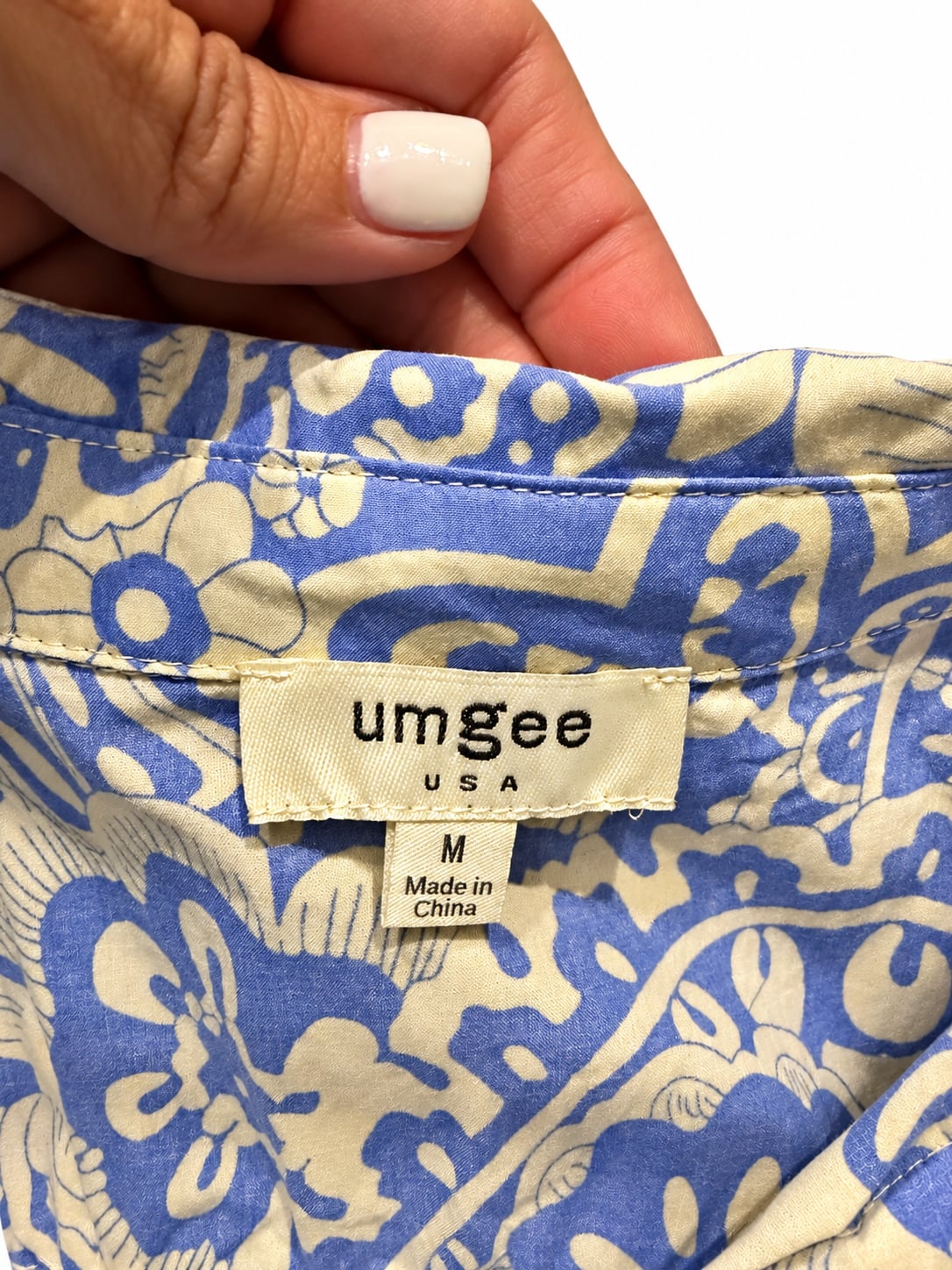 Umgee Tiered Ruffle Sleeve Dress Size M 4