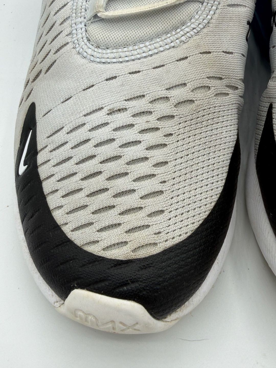 Nike Air Max 270 GS 7Y Football Grey Thunder Blue Sneakers 943345-033 6