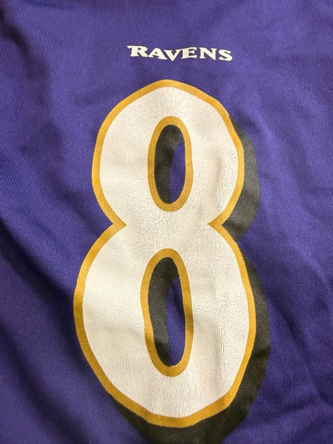 Nike Baltimore Ravens Lamar Jackson 8 Jersey Size S kids 6