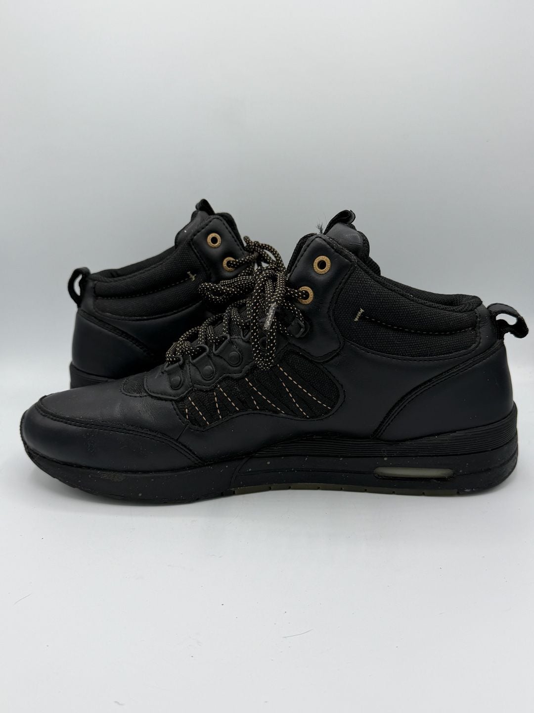 HUF x Wu Tang Clan 20th Anniversary Sneakers Black Gold Mens Size 11 2013 7