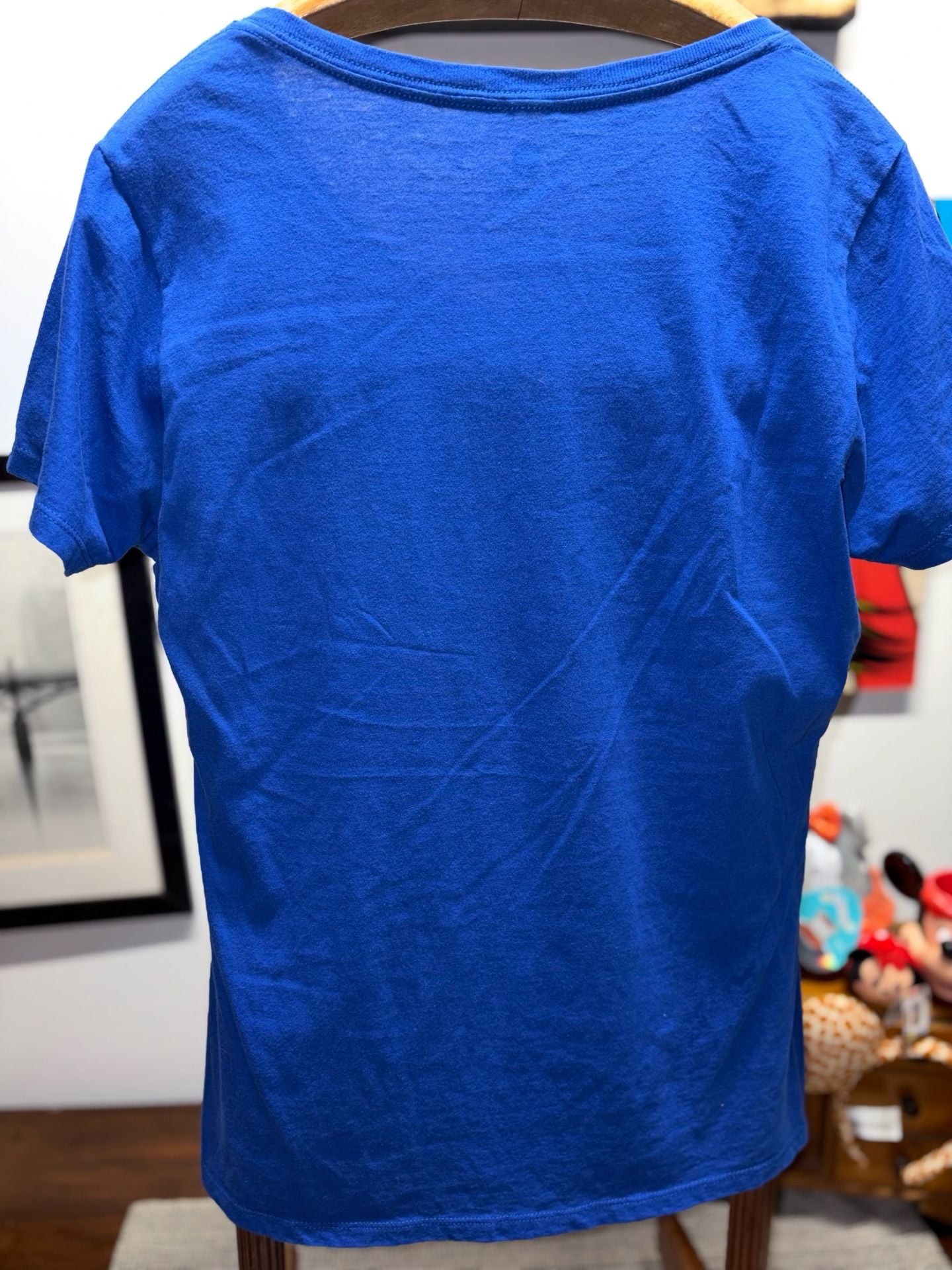 Fanatics Tampa Bay Lightning Mickey Mouse V-Neck T-Shirt Size L 7