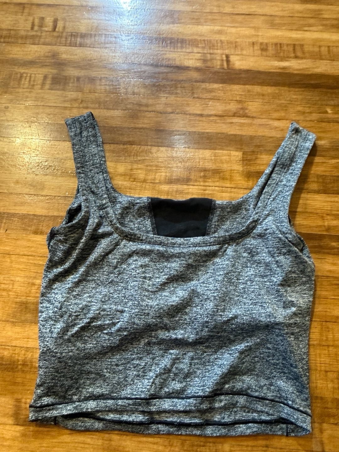 The North Face Athletic Tank Top Size S Gray Marled Crop (q1) 5