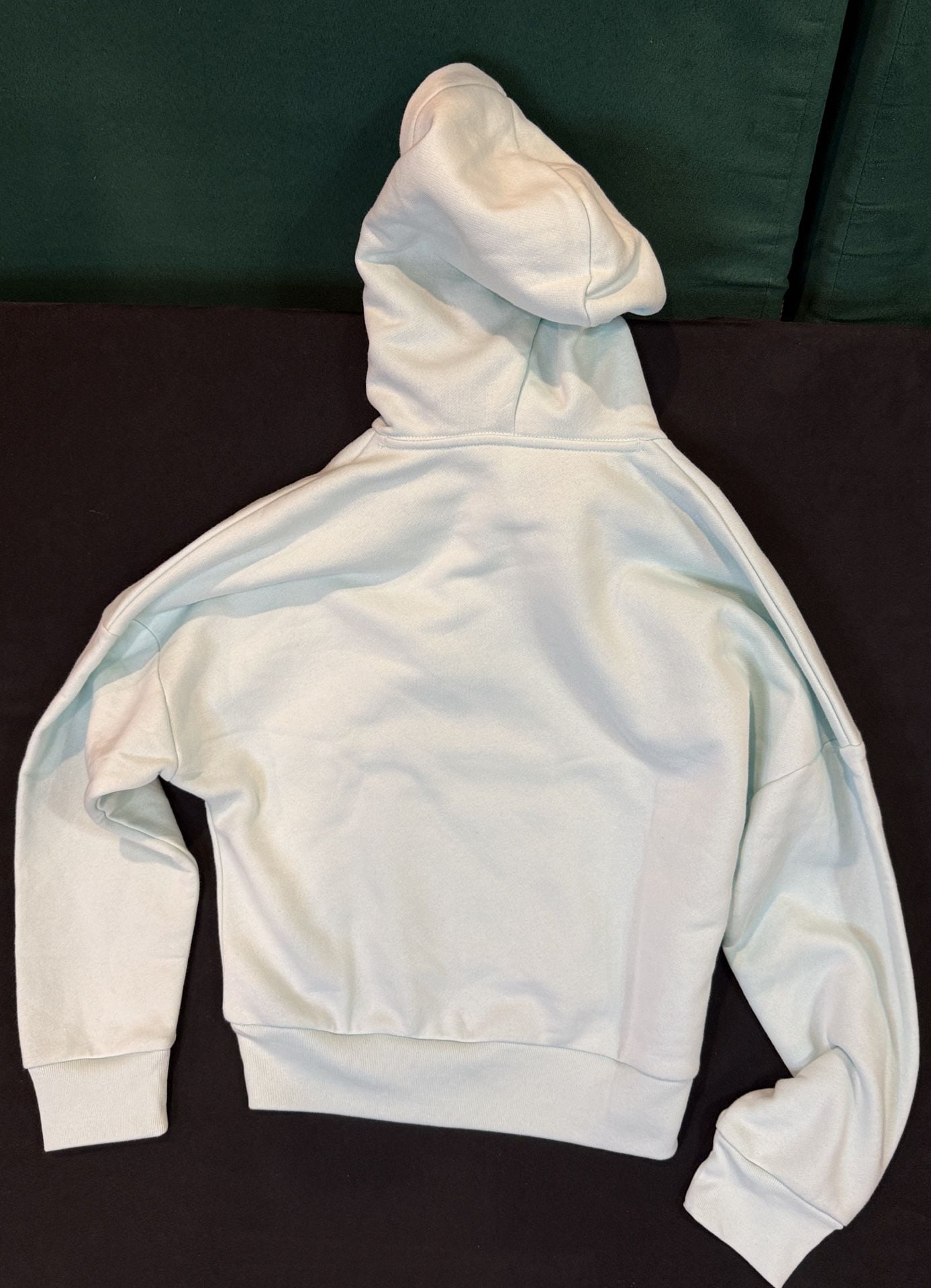 Adidas Girls Loose Fit Hoodie Size M 10/12 Halo Mint 4