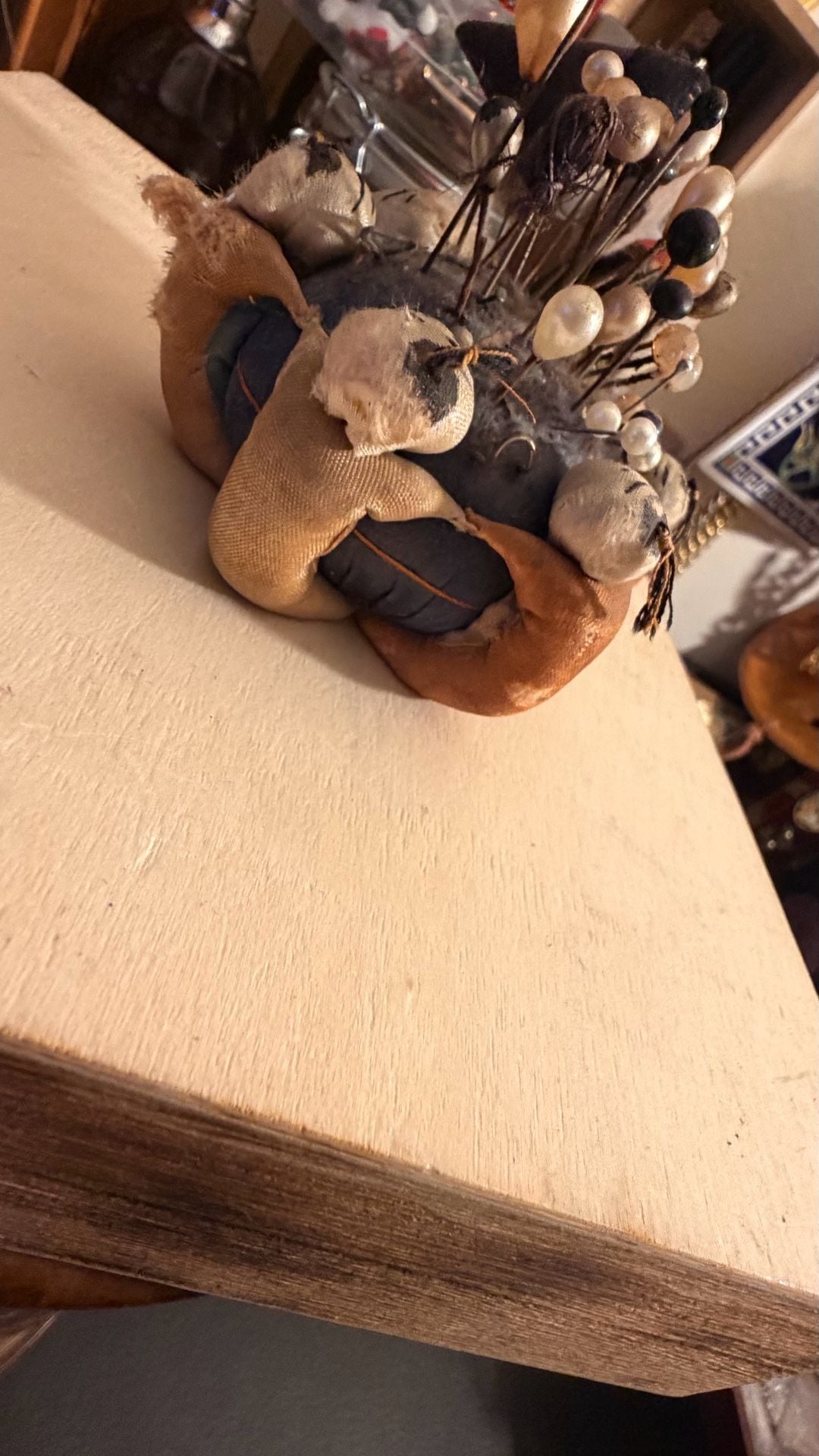 Vintage Japanese Pagoda Figural Pincushion 5