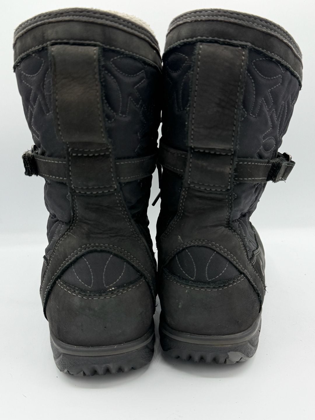 LL Bean Womens 11 M TEK2.5 Primaloft 200g Insulated Black Snow Winter Boots 6