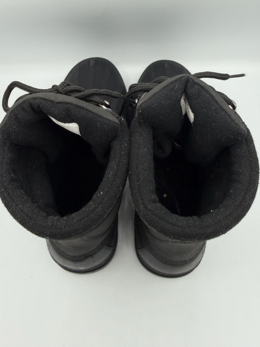 Canada Weather Gear Sandhill Mens 9 M Black Lace Up Duck Boots Winter 7