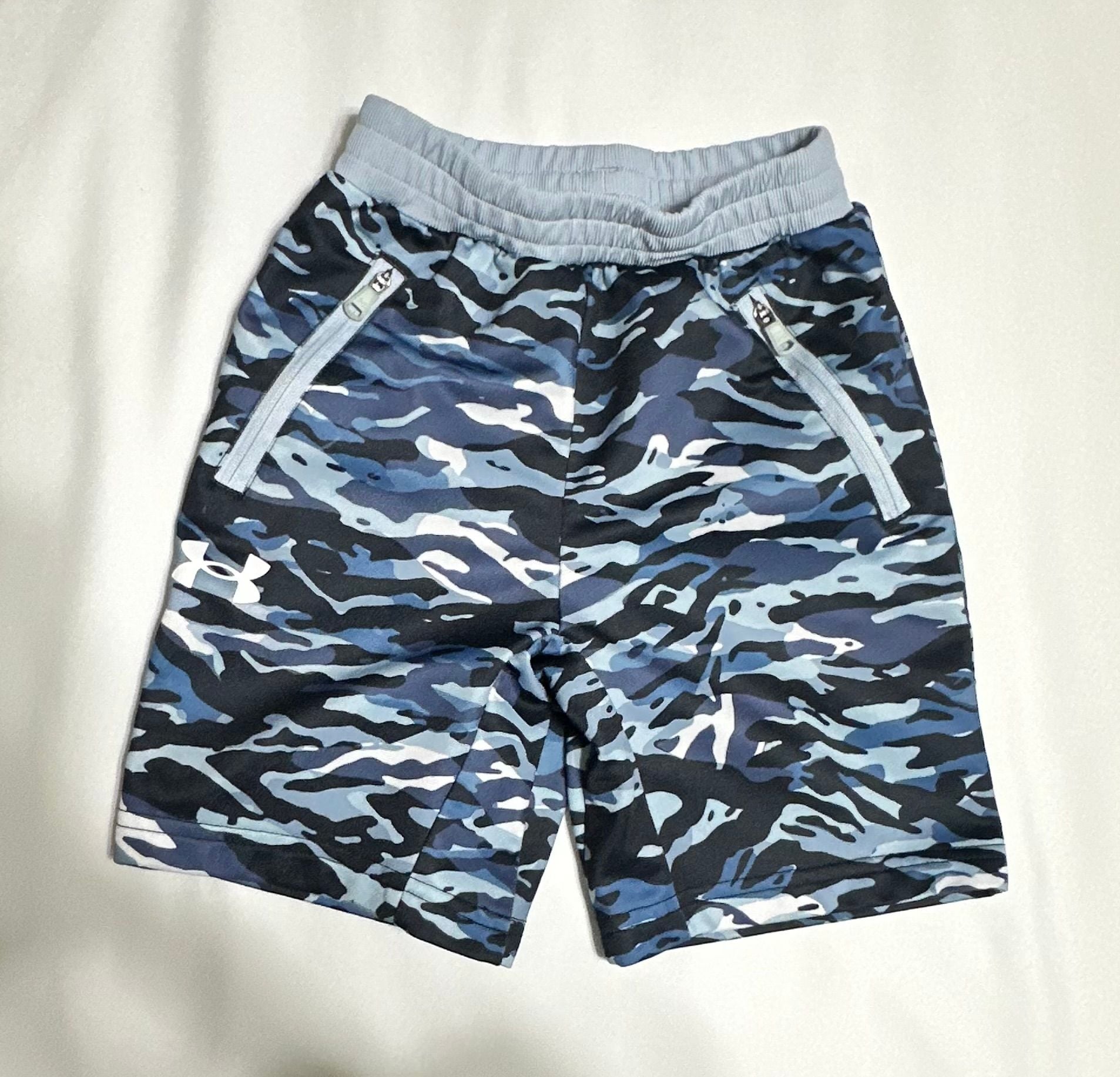 Under Armour Camo Shorts Blue 2