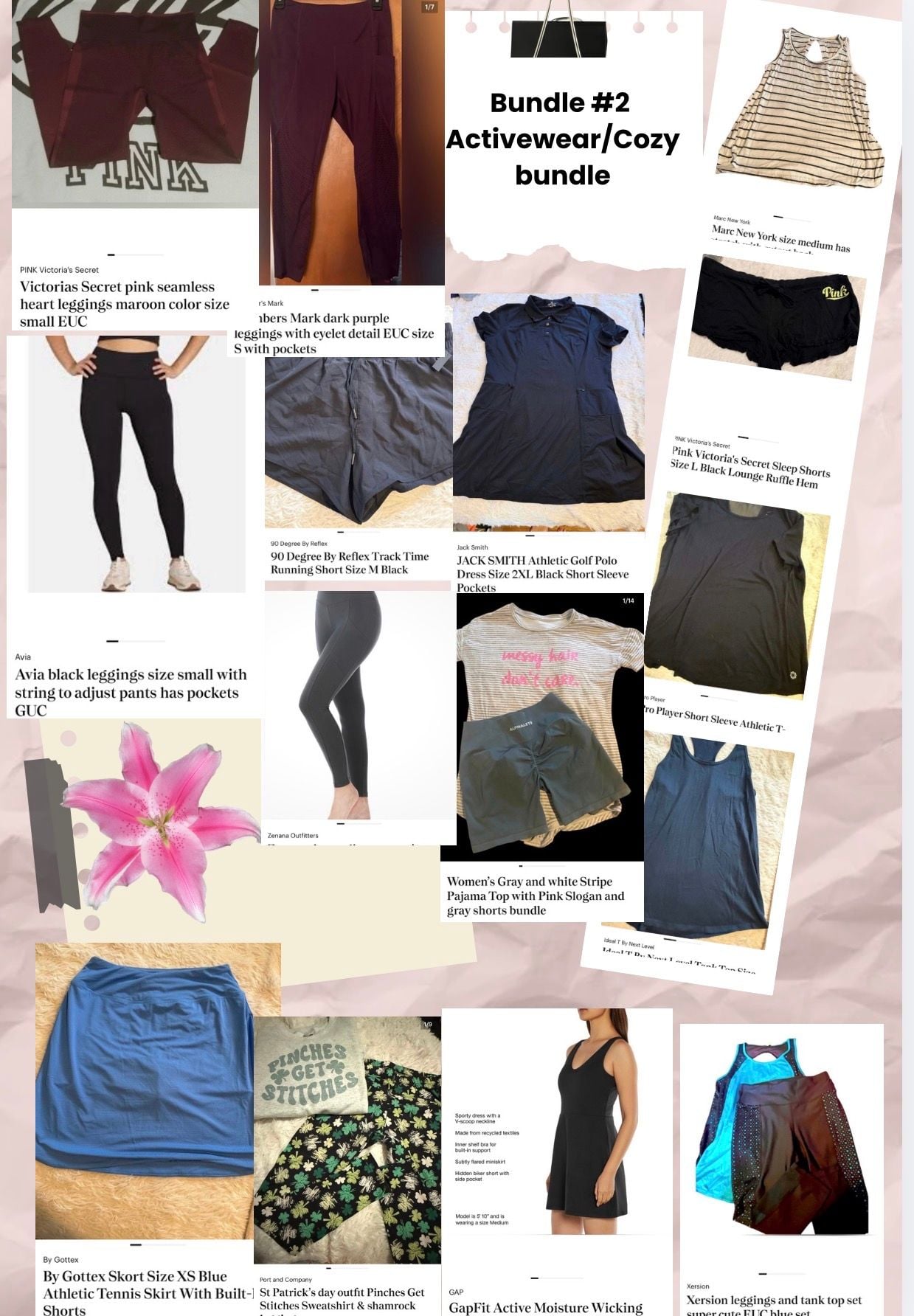 Reseller activewear/comfy bundle lot lux4lessllc bundle #1 1