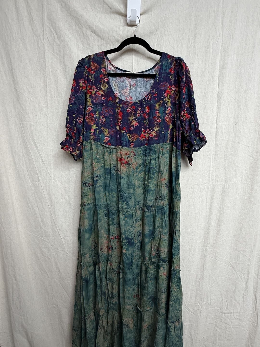 Natural Life Patti Dress Boho Patchwork 2