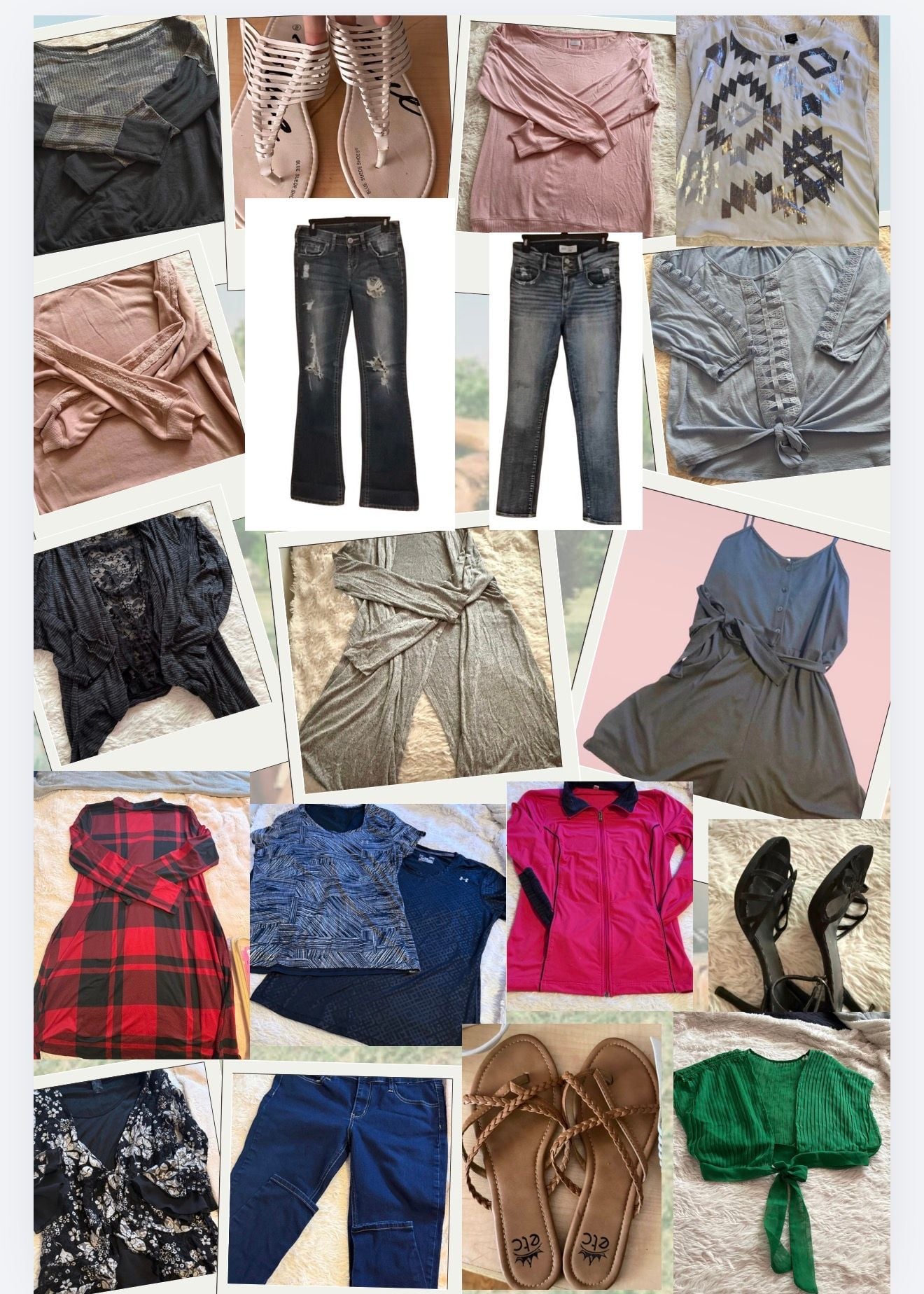 Mixed Clothing And Shoe Bundle Various Sizes reseller lot casual wear 1