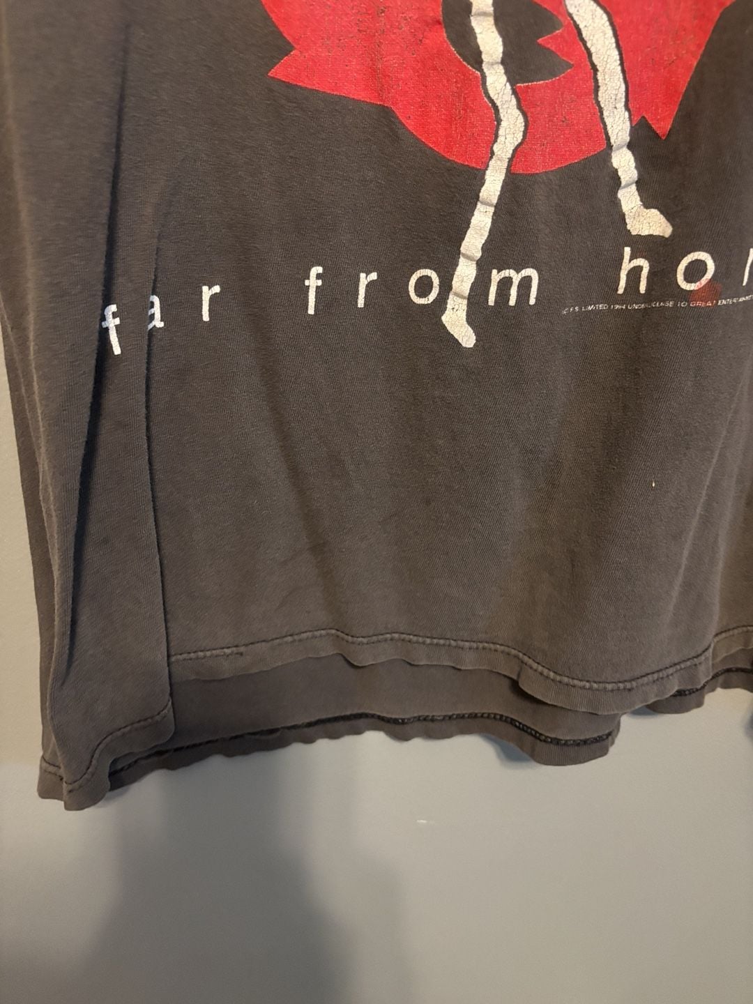Vintage 1994 Traffic Far From Home Tour T-Shirt Size XL 7