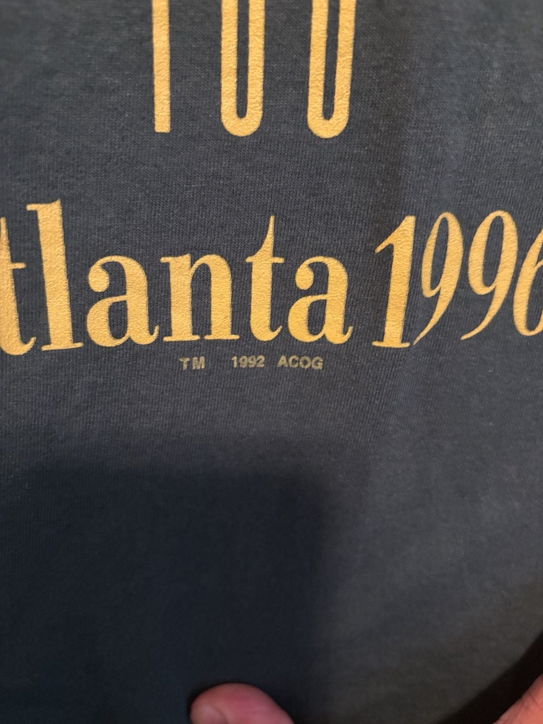 Champion Atlanta 1996 Centennial Olympic Games T-Shirt X-Large Green 4