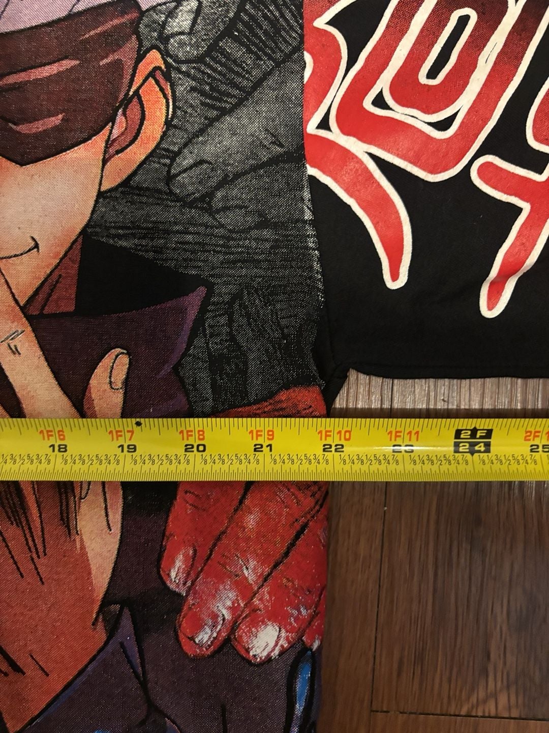 Jujutsu Kaisen Anime All Over Print Graphic T-Shirt Black 230 GSM 7