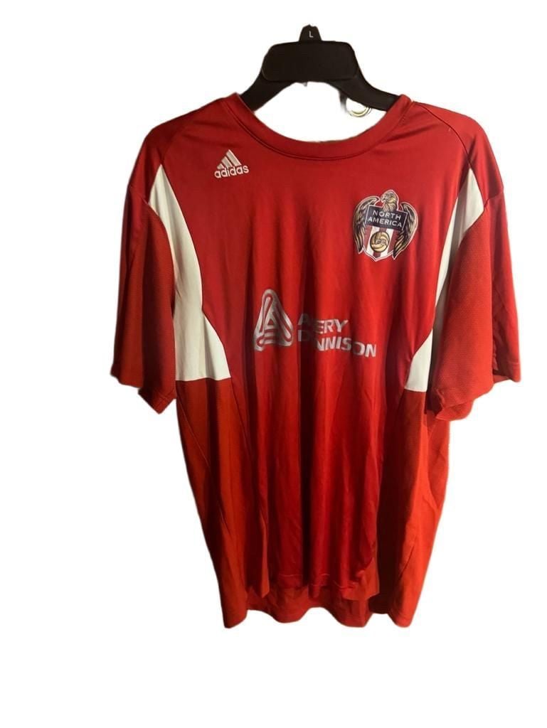 Adidas North America FC Daley 9 Soccer Jersey Size XL Red 2