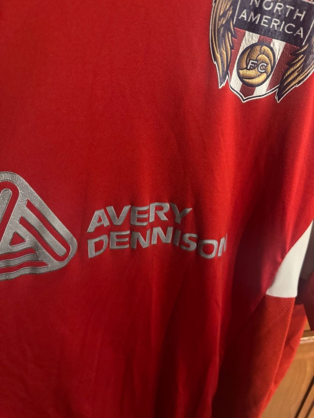 Adidas North America FC Daley 9 Soccer Jersey Size XL Red 5