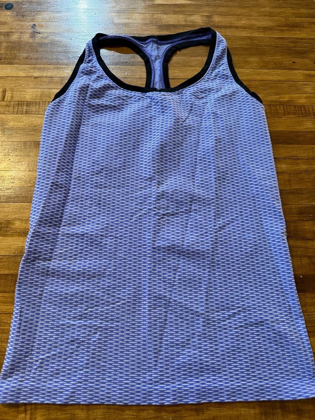 Victoria's Secret VSX Sport Tank Top Size L Purple Athletic Racerback (q1) 2