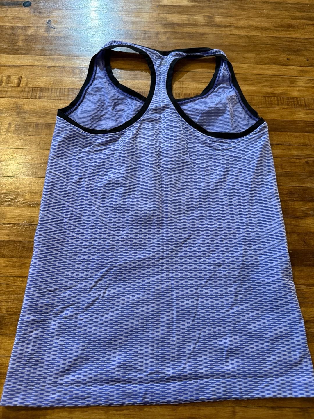Victoria's Secret VSX Sport Tank Top Size L Purple Athletic Racerback (q1) 4