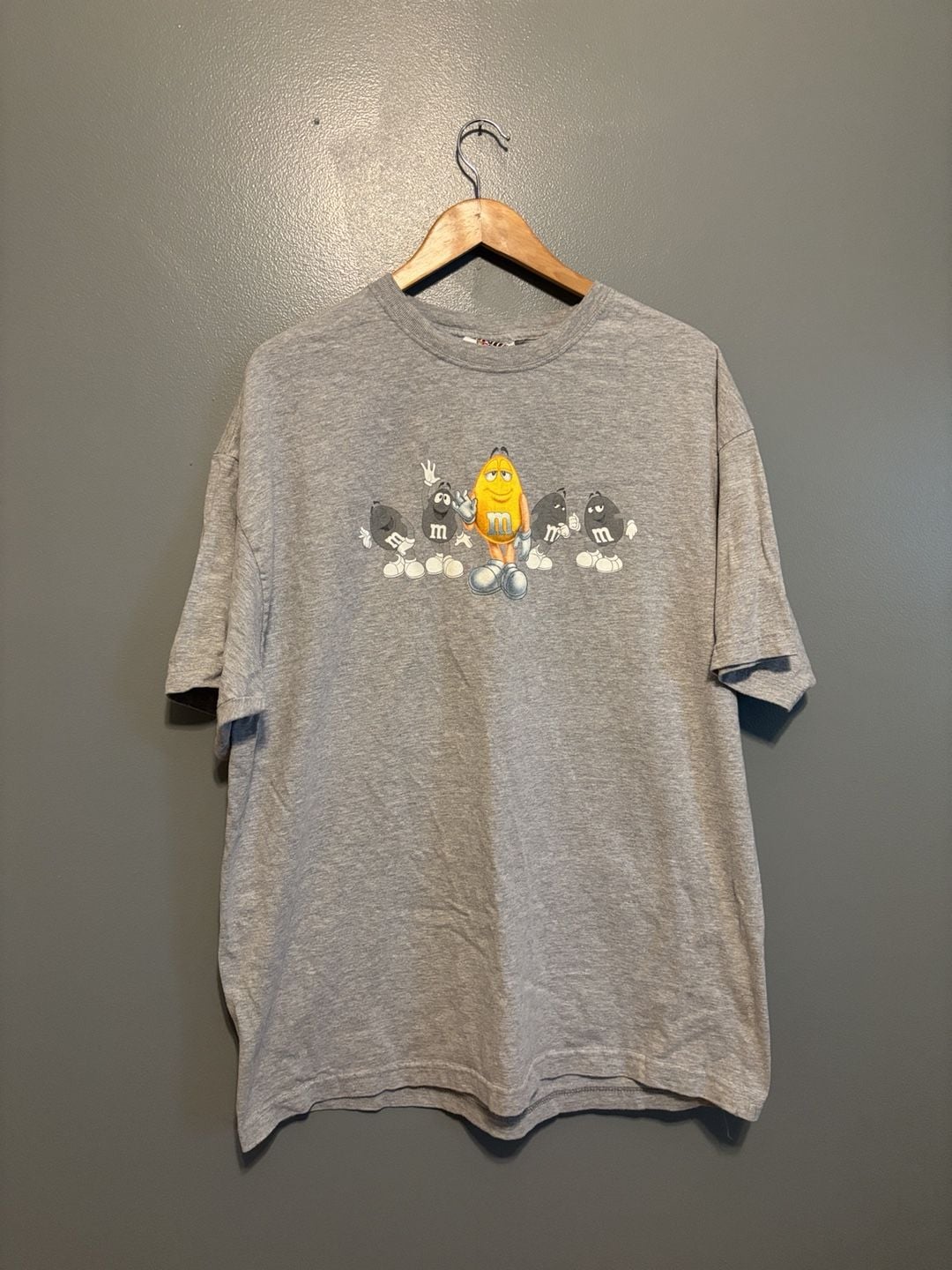 M&M's World Graphic T-Shirt XX-Large Gray Character Graphic Tee 2
