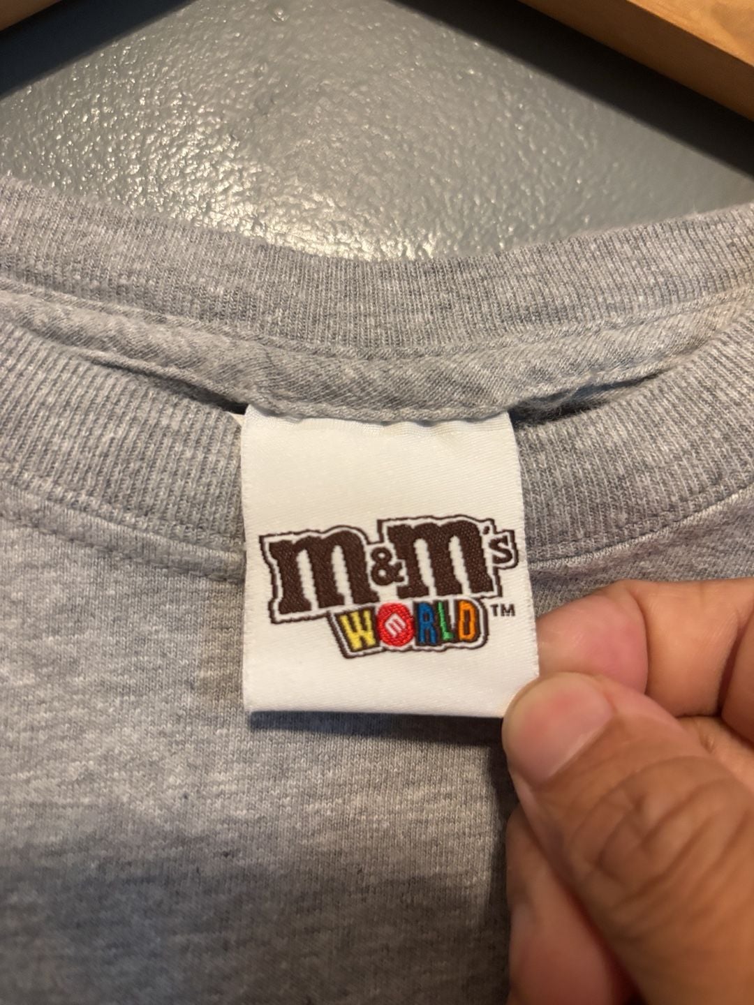 M&M's World Graphic T-Shirt XX-Large Gray Character Graphic Tee 6