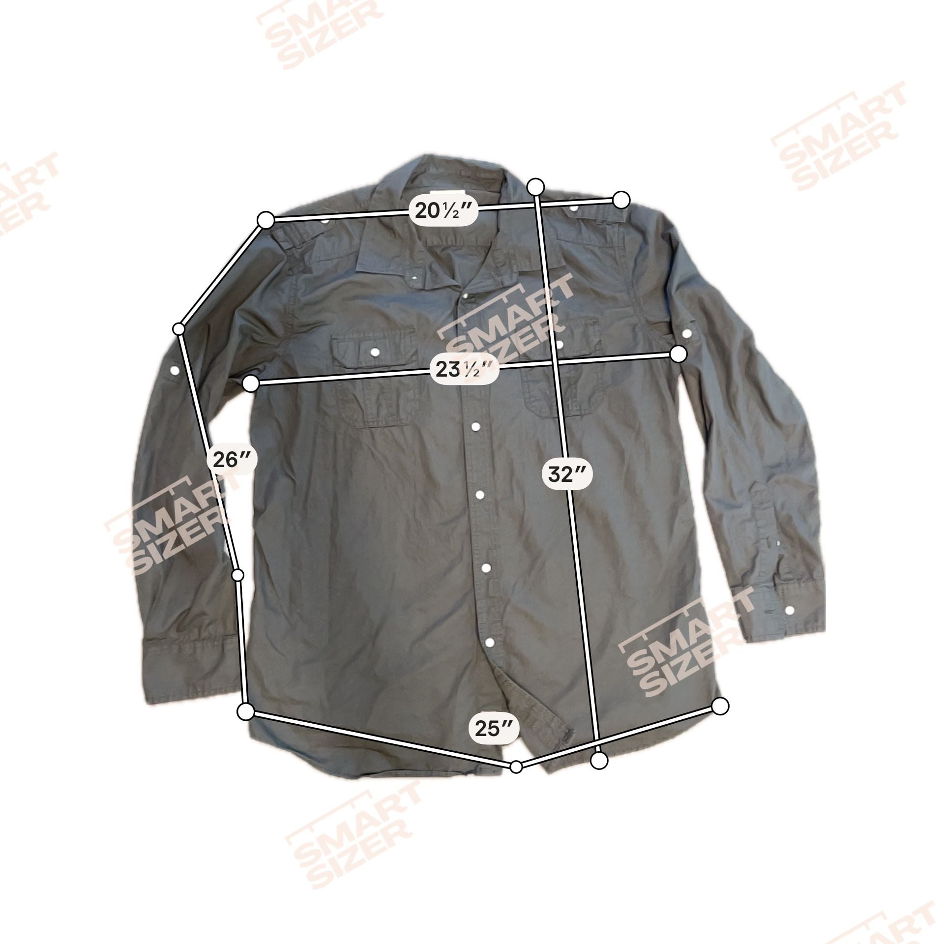 PD&C Utility Long Sleeve Shirt XXL Grey Button Down Epaulet
100% cotton
Military 4