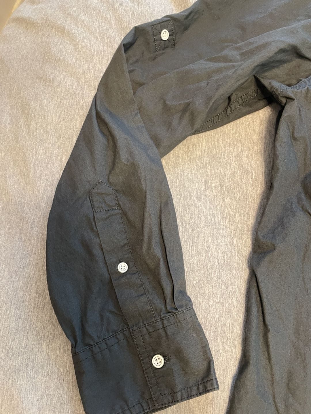 PD&C Utility Long Sleeve Shirt XXL Grey Button Down Epaulet
100% cotton
Military 7