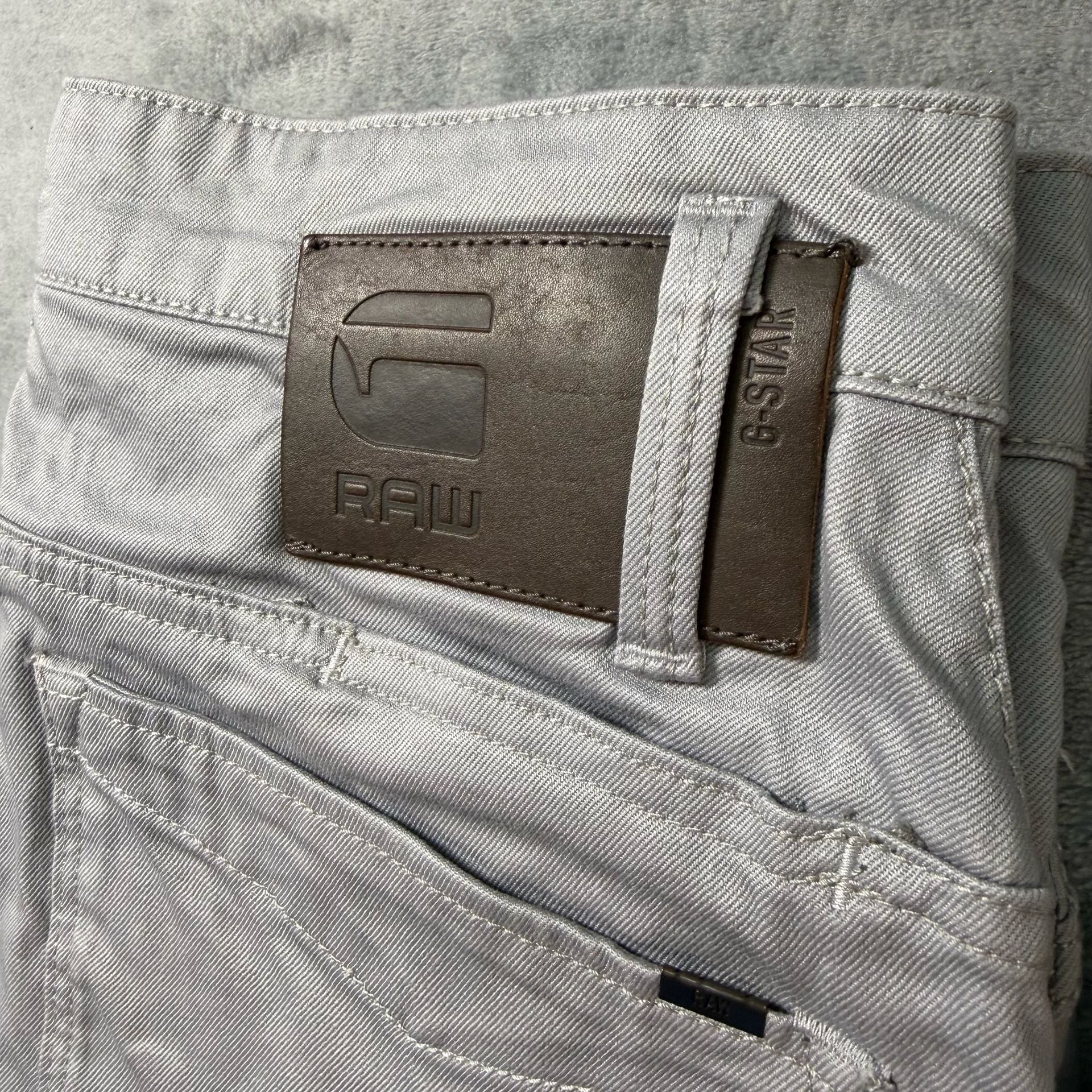 G-Star RAW Scutar 3D Slim Tapered Chino Pants Charcoal Grey 30x34 D18962 7