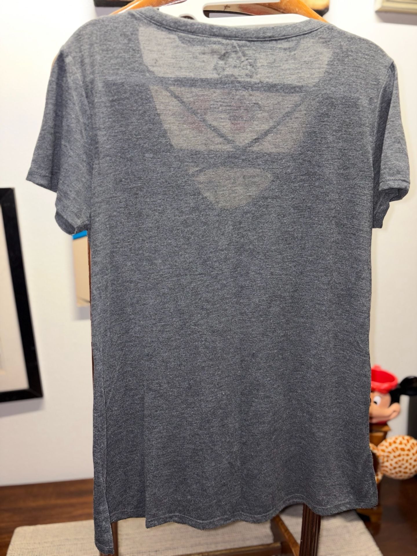 Disney The Little Mermaid Ariel Graphic T-Shirt Size L Gray 7