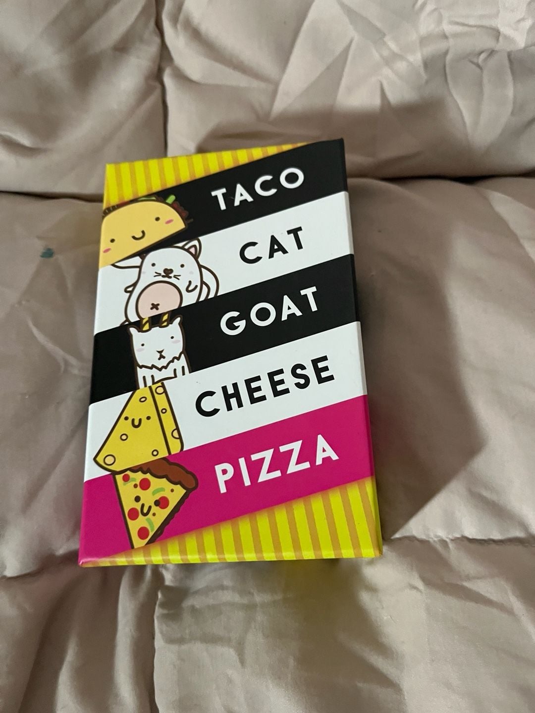 Taco Cat Goat Cheese Pizza Card Game 1