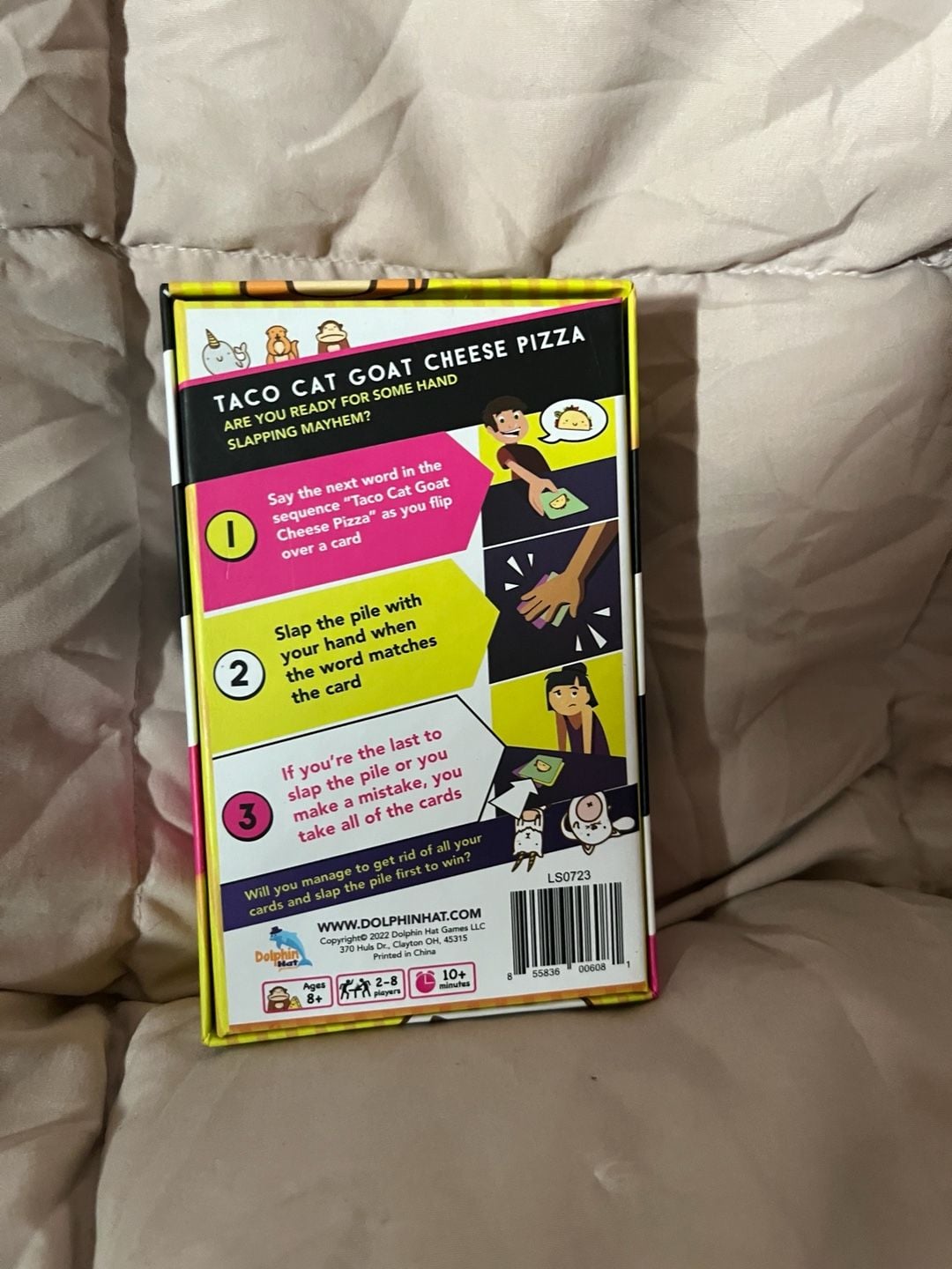 Taco Cat Goat Cheese Pizza Card Game 4