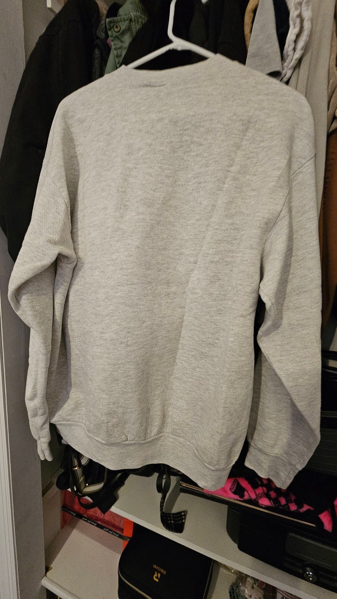 Vintage Lee Cotton Blend Armstrong Basketball Graphic Sweatshirt Size L Grey 3