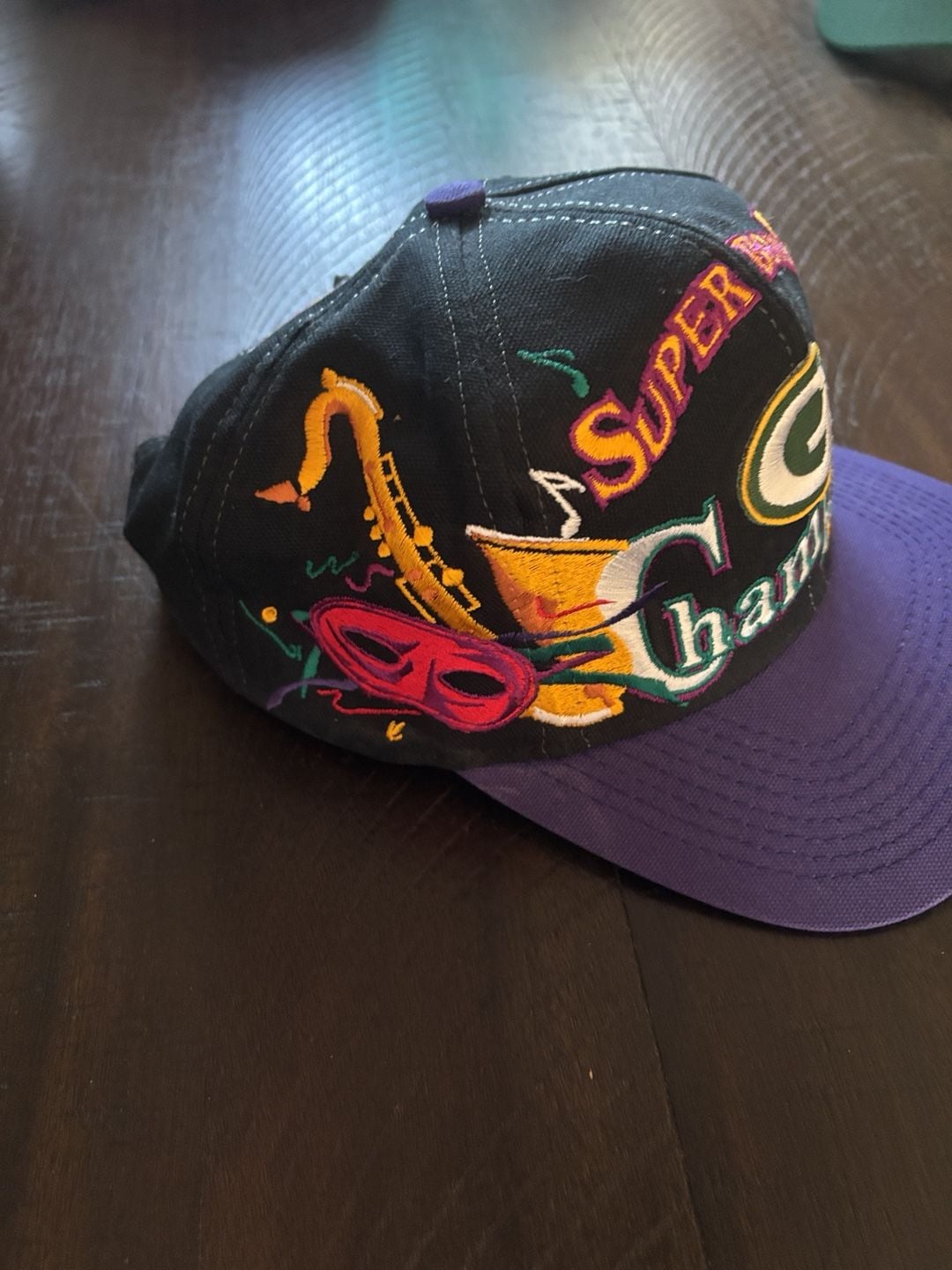 Logo Athletic Green Bay Packers Super Bowl XXXI Hat 3