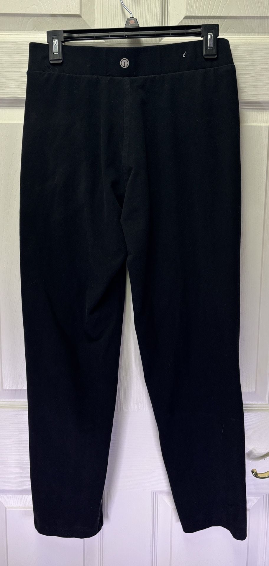 T by Talbots Straight Pants Size S Black 4