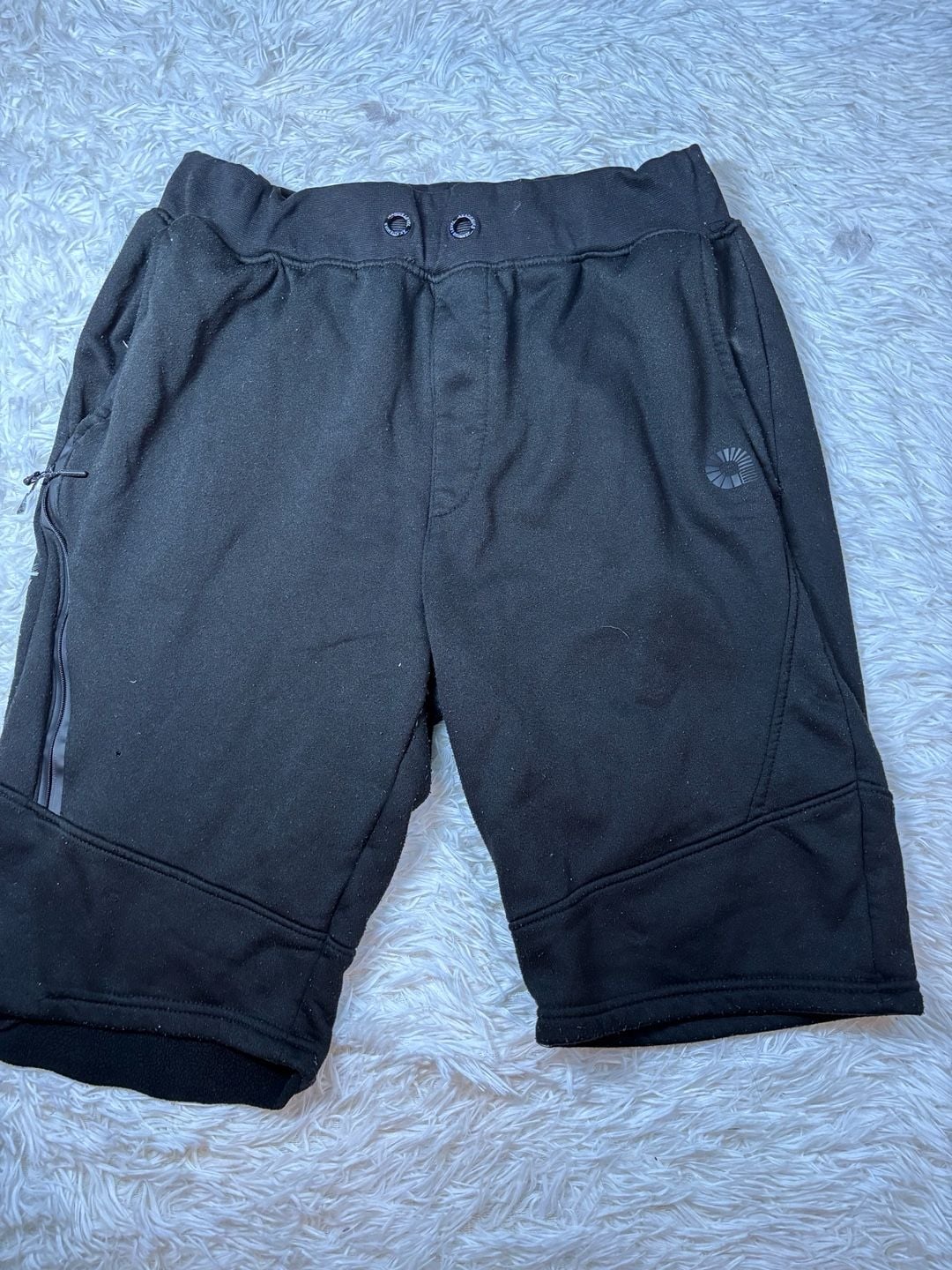 Akademiks Fleece Shorts Black 2