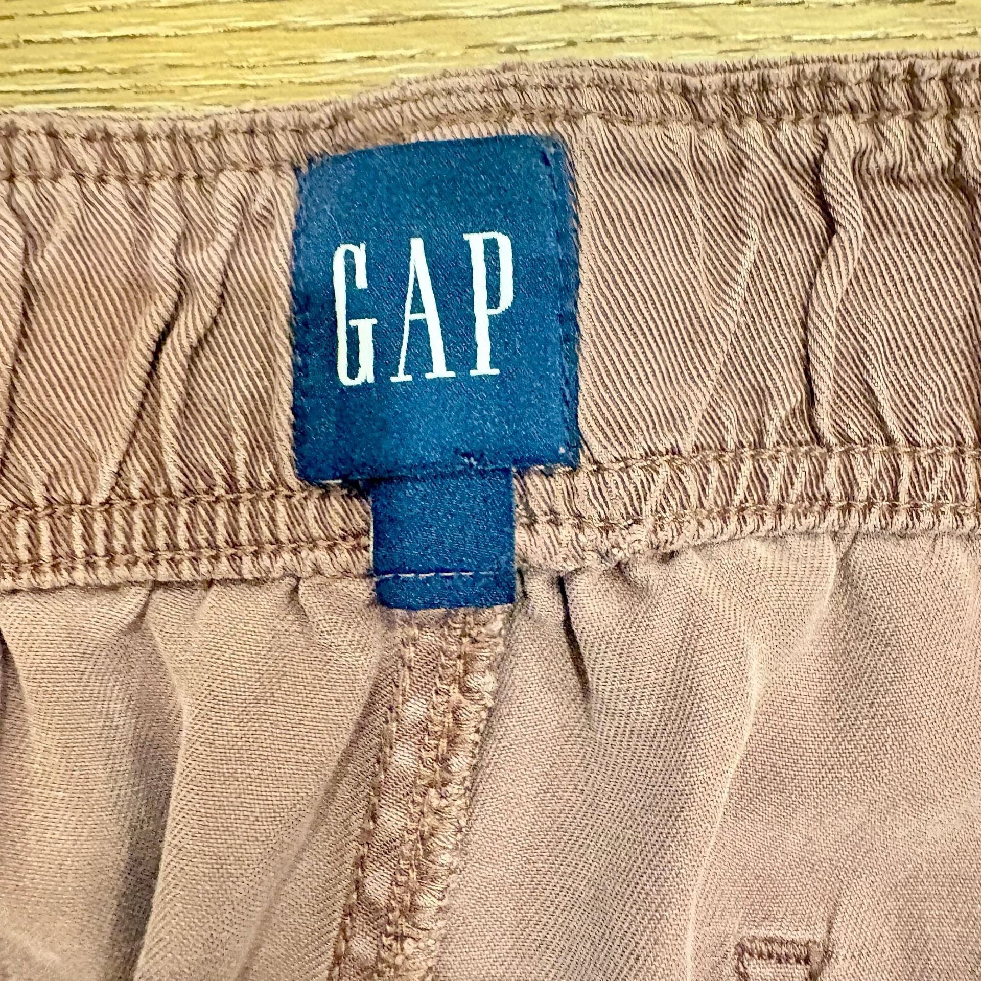 Gap Womens Large Dusty Rose Pink Lyocell Pull On Jogger Pants Elastic Waist 8